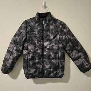 Gerry Boys Puffer Coat Black & Gray Size Medium 10/12‎